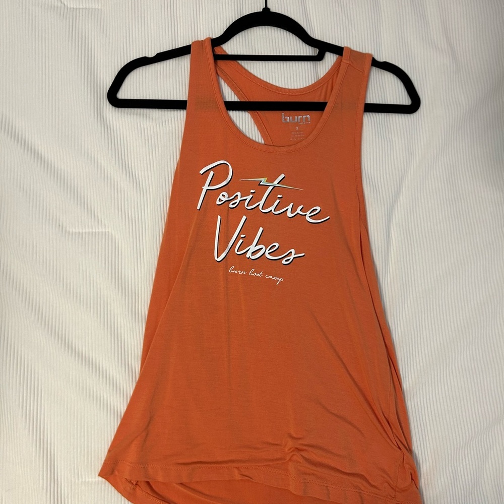 Burn Boot Camp Positive Vibes Tank Top